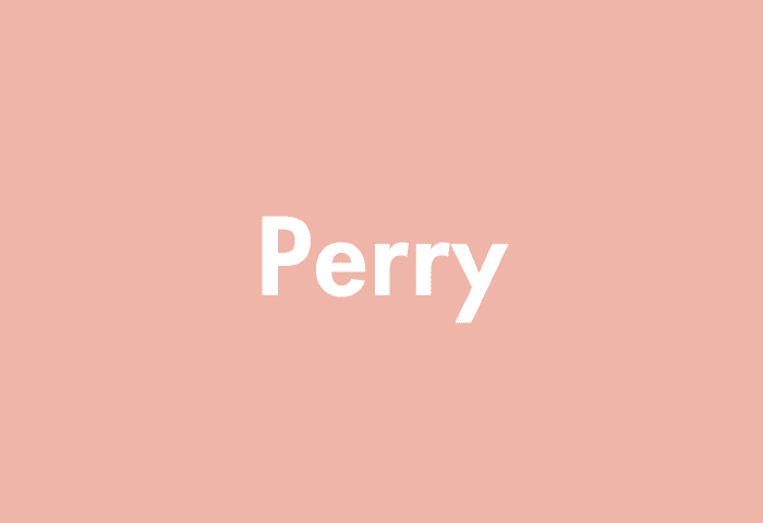 Perry meaning