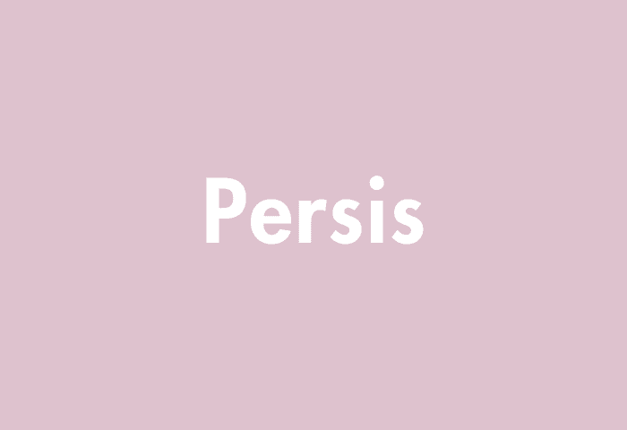 Persis meaning