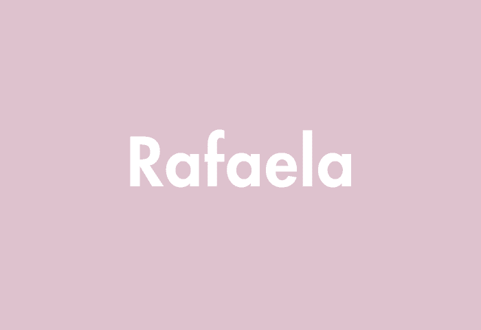 Rafaela meaning