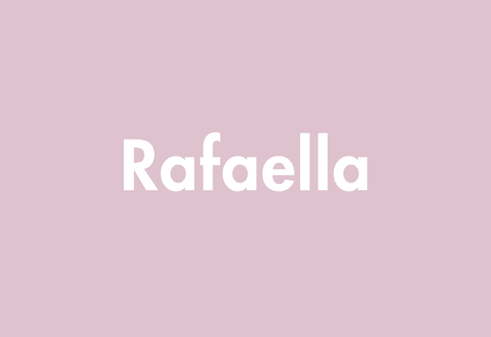 Rafaella meaning