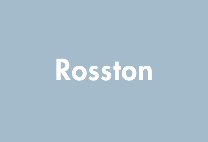 Rosston meaning