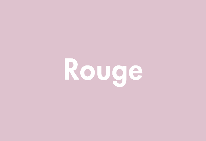 Rouge meaning