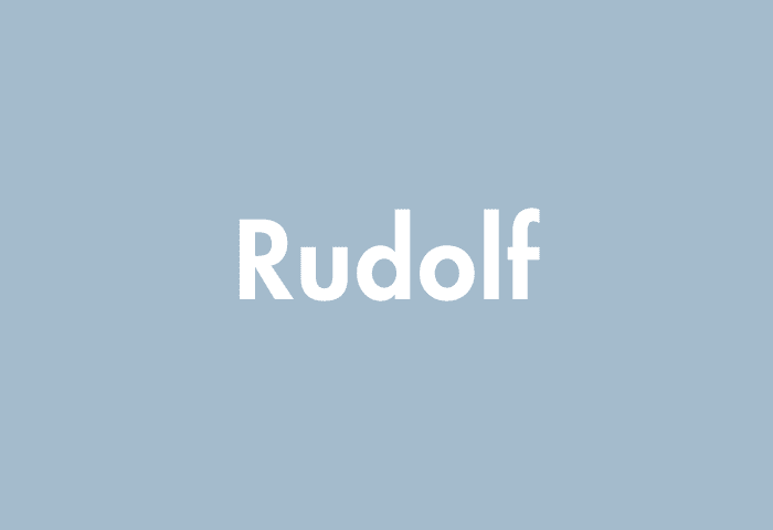 Rudolf meaning