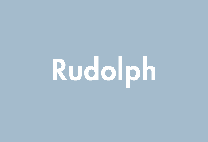 Rudolph meaning