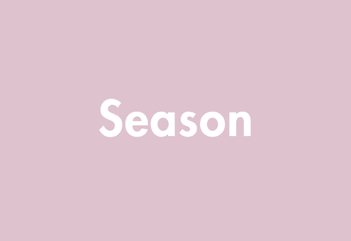 Season meaning