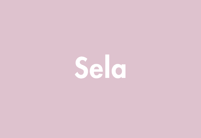 Sela meaning