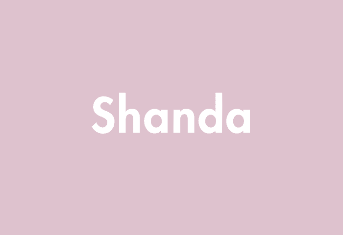 Shanda meaning