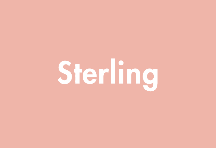 Sterling meaning