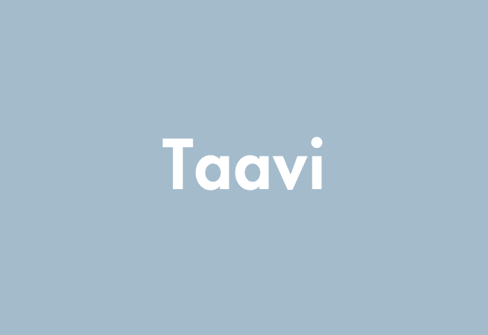 Taavi meaning