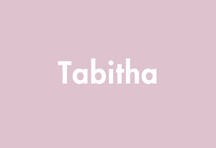 Tabitha meaning