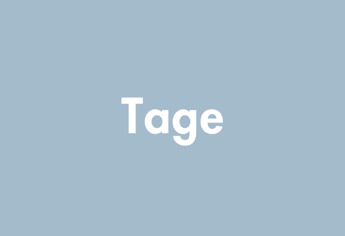 Tage meaning