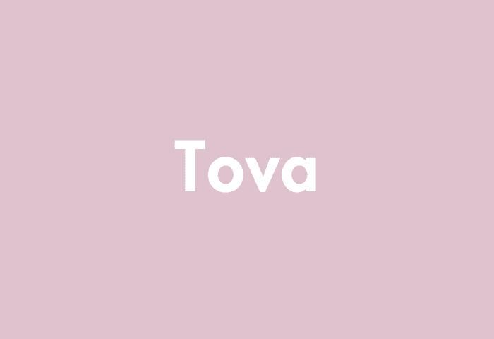Tova meaning