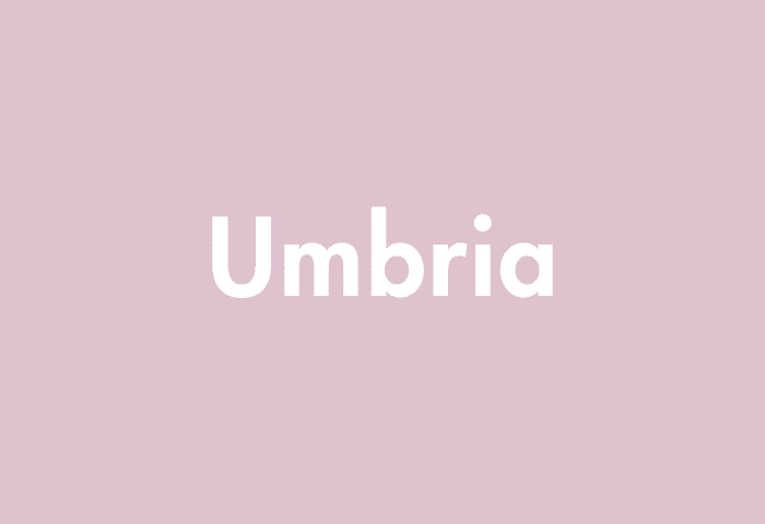 Umbria meaning