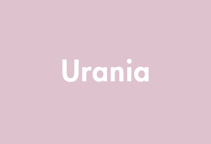 Urania meaning
