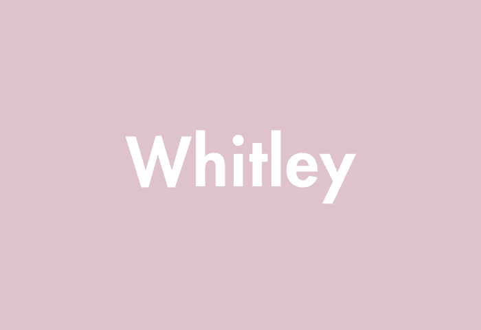 Whitley meaning