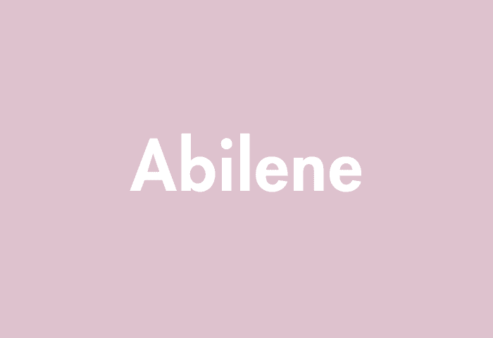 Abilene meaning