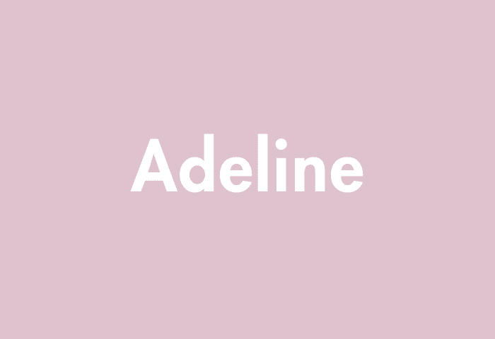 Adeline meaning