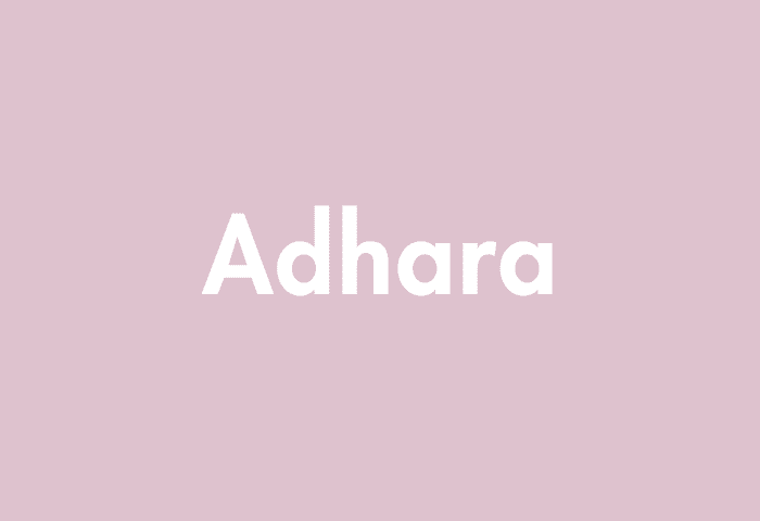 Adhara meaning