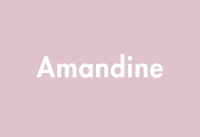 Amandine meaning