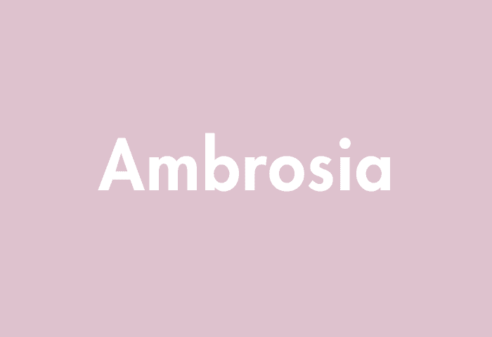 Ambrosia meaning