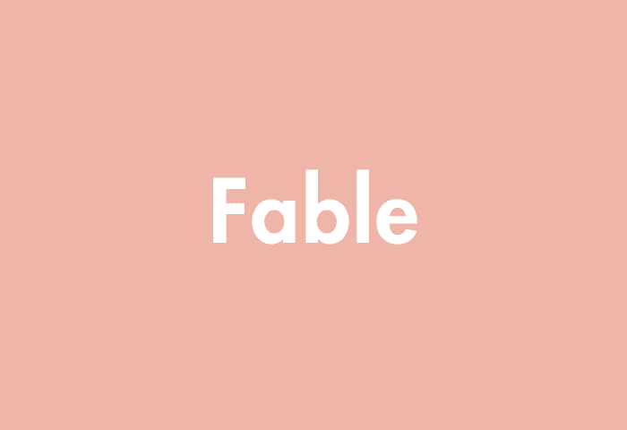 Fable meaning