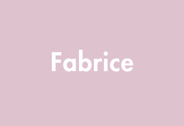 Fabrice meaning