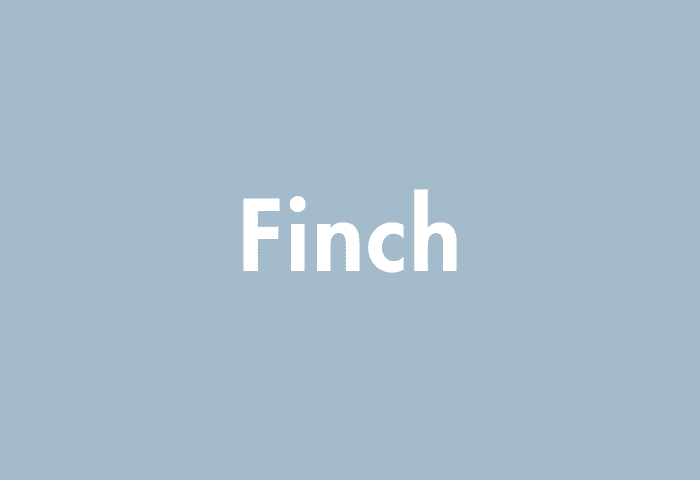 Finch meaning
