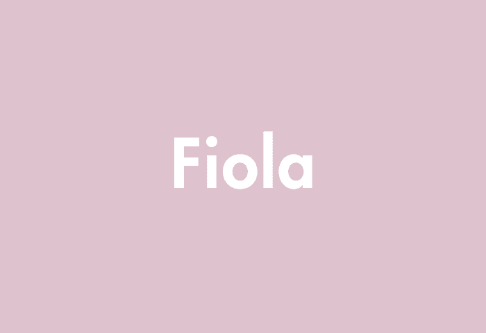 Fiola meaning