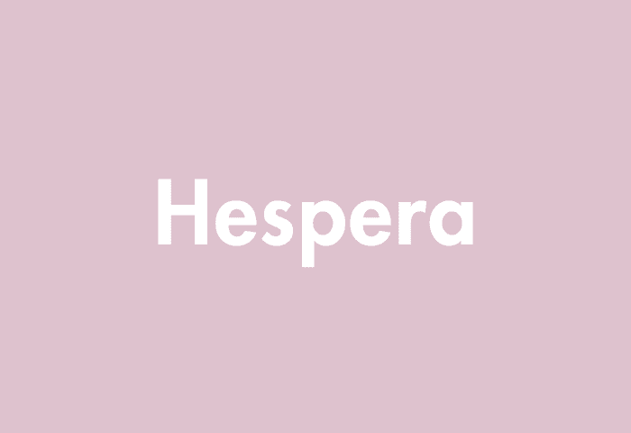 Hespera meaning