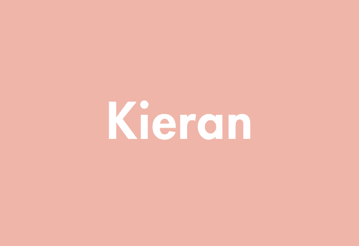 Kieran meaning