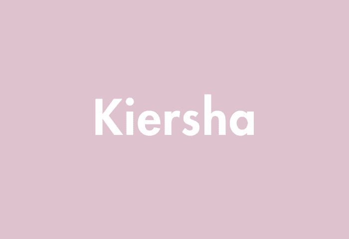 Kiersha meaning