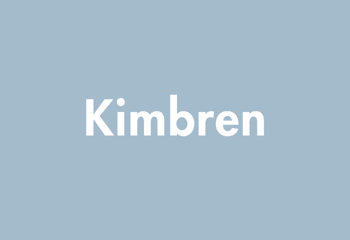 Kimbren meaning