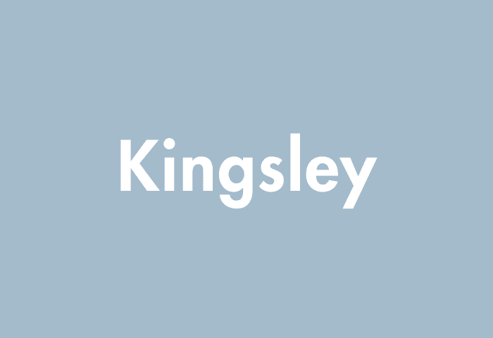 Kingsley meaning