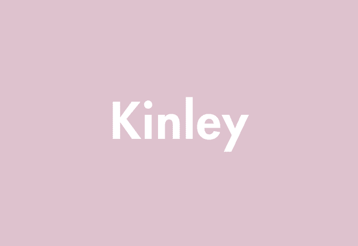Kinley meaning
