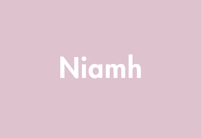 Niamh meaning