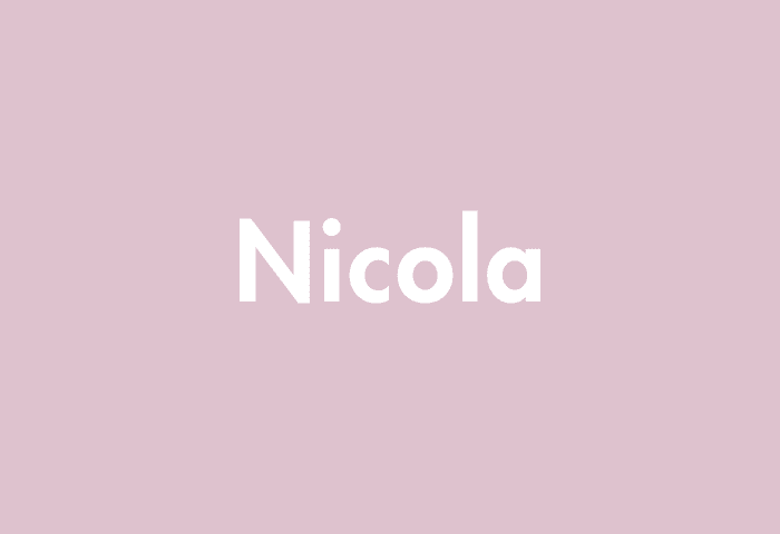 Nicola meaning