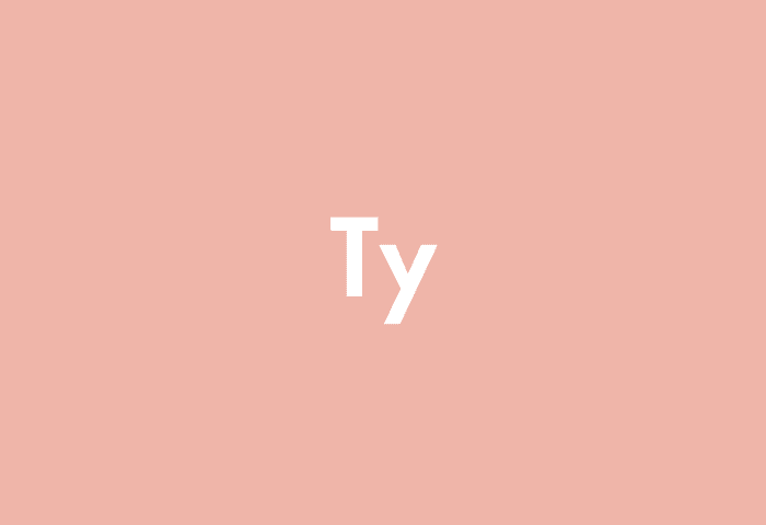 Ty meaning