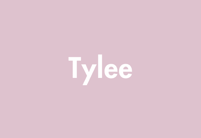 Tylee meaning