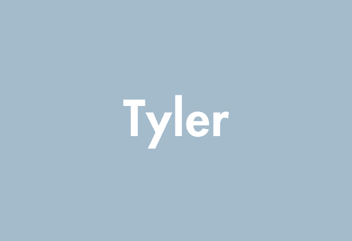 Tyler meaning