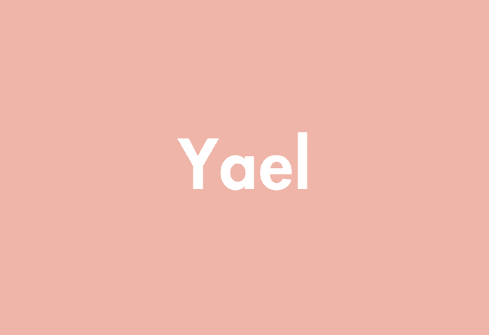 Yael meaning