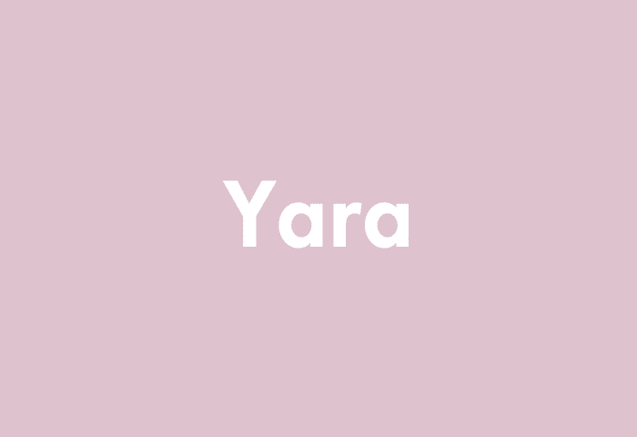 Yara meaning