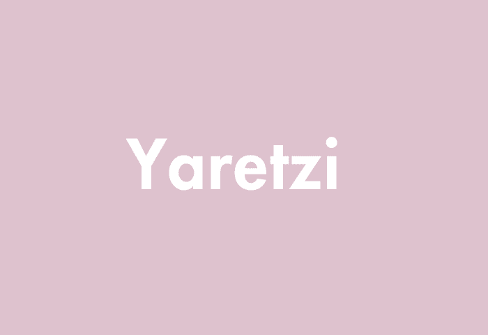 Yaretzi meaning
