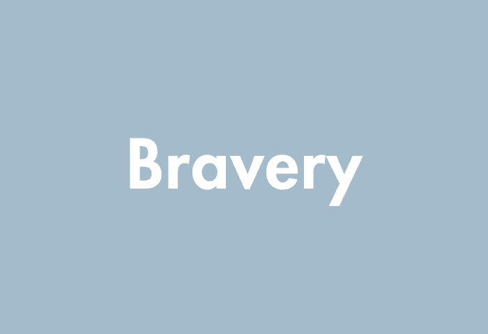 Bravery meaning