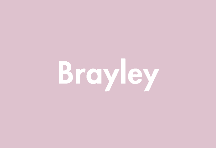 Brayley meaning