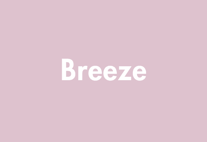 Breeze meaning