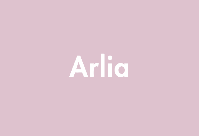 Arlia meaning