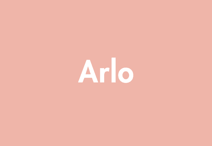 Arlo meaning