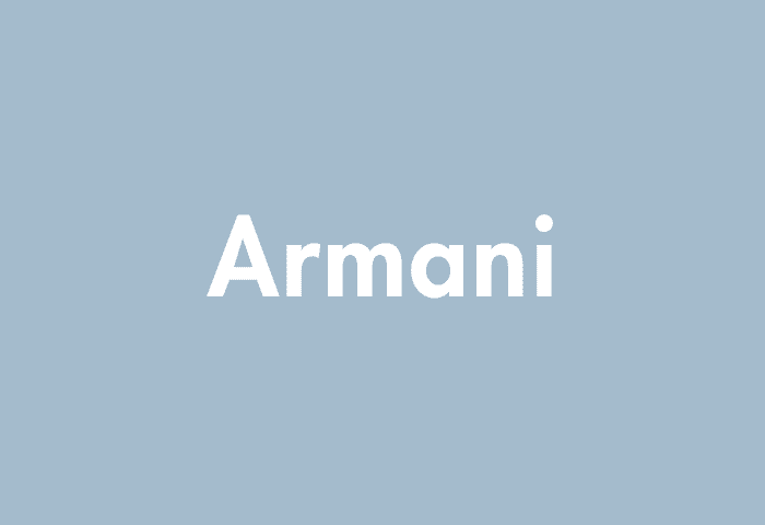 Armani meaning