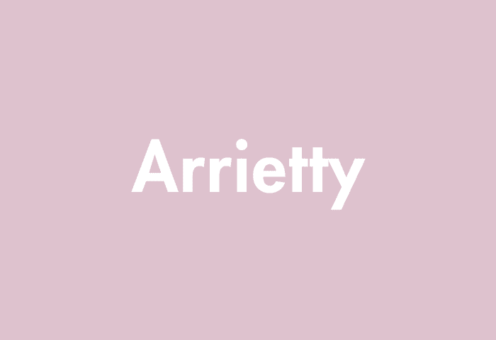 Arrietty meaning