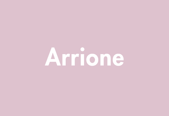 Arrione meaning